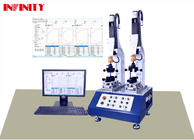 Connector Invoeging en Extractie Force Testing Machine High Precision Two Station Plug And Pull Force Testing