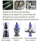High Precision Servo Controlled Universal Tensile Testing Machine Load Accuracy ± 0,25% Eenheid Schakelbaar naar N
