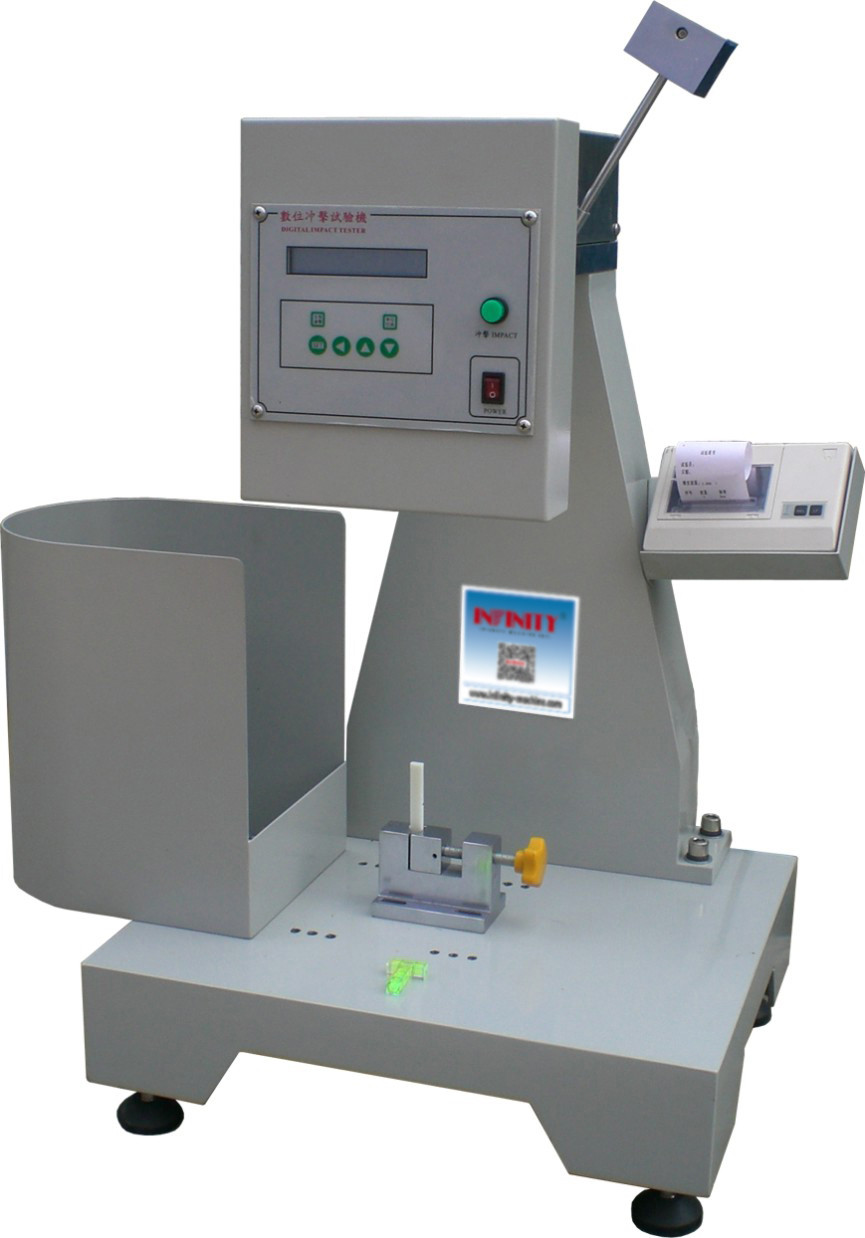 Digitale IZOD-de Schokweerstandtest van de Effect Testende Machine ASTM D256 IZOD