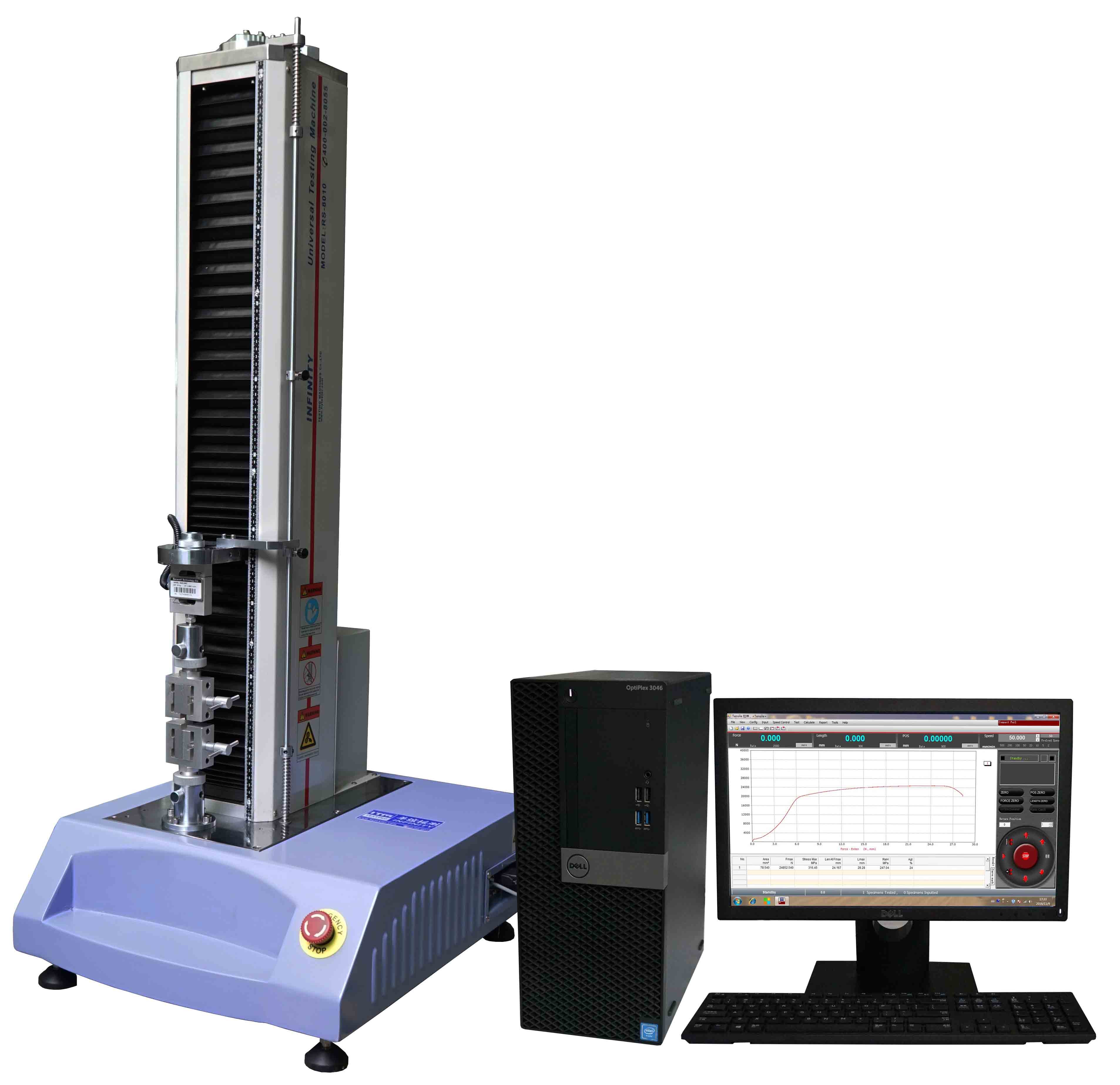 Capaciteit ASTM D3330 van de servobesturings de Elektronische Universele Testende Machine 5KN