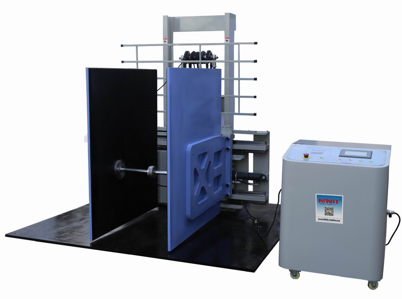 Max. Ladings1000kg Pakket het Testen Materiaal 2000 pond-Compressie - de Horizontale Machine ASTM D6055 van het Klemmeetapparaat