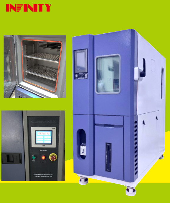 IE10 1000L testkamer voor constante temperatuur en vochtigheid met een enkele deur en inspectievenster