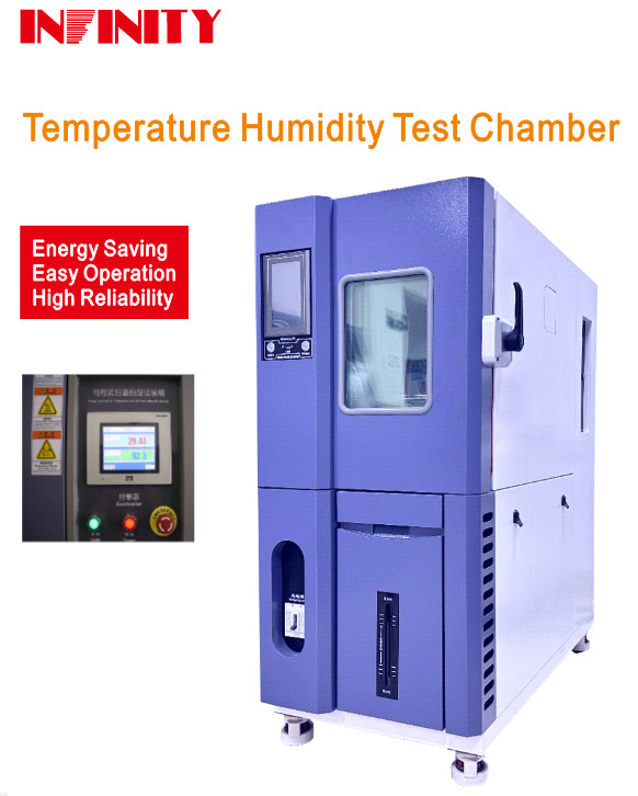 Programmabele testkamer met constante temperatuur en vochtigheid voor nauwkeurige tests van onderdelen