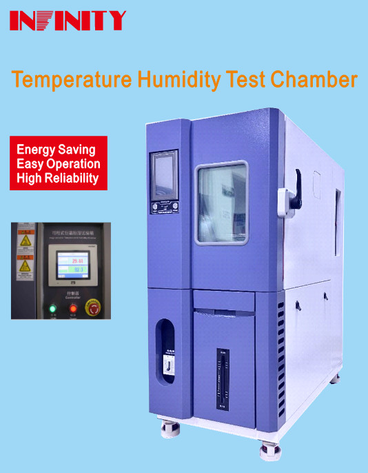 Programmabele testkamer voor constante temperatuur en vochtigheid Compressor Overstromingsbescherming