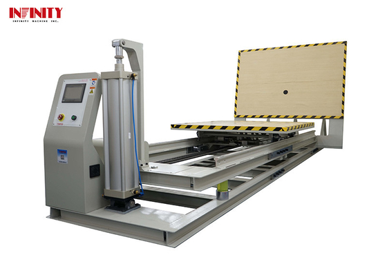 ISTA Incline Impact Tester Impact Value Test Machine voor verpakkingspallet carton Model ID6001