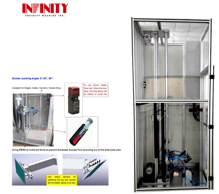 Cellphone Drop Tester Telephone Drop Testing Smartphone Mobiele telefoon Betrouwbaarheid Drop Testing
