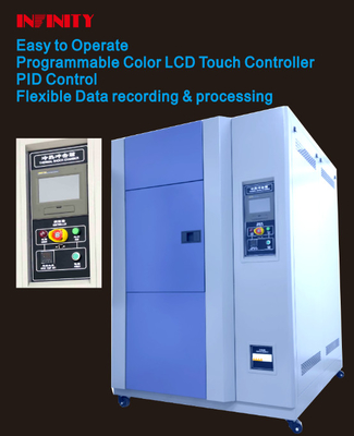 80L tot 408L Programmable Rapid Temperature Change Test Chamber Temperatuurherstel in ≤5 minuten