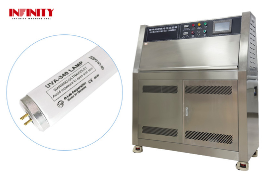 ASTM gesimuleerde zonnestraling UV-verouderingstestmachine Ultraviolette klimaattestkamer