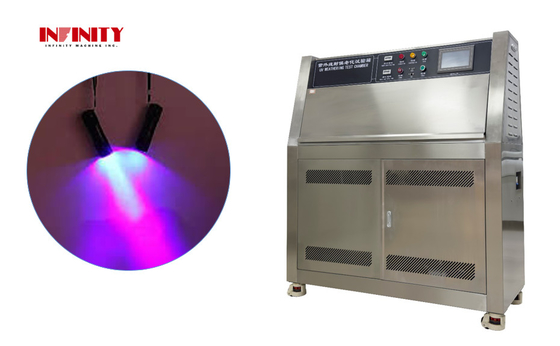 ASTM gesimuleerde zonnestraling UV-verouderingstestmachine Ultraviolette klimaattestkamer
