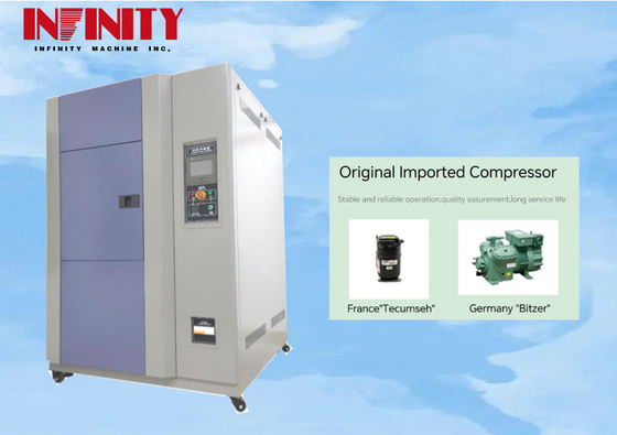 18 kW brontemperatuur snel veranderende tester met interne doos Grootte van 500x400x400mm