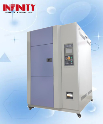 Gas-vloeistof-bypassmodus Programmable Temperature Impact Test Chamber met een temperatuuruniformiteit van ₹2.0C