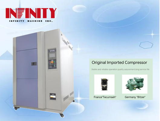 18 kW Programmable Hot Cold Shock Test Chamber met veilige en niet-toxische koeling