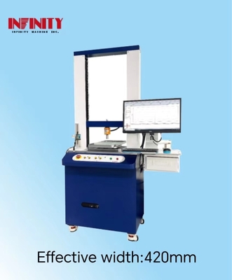 Stoot- en trekproefmachine voor materialen 1167x700x1770mm Hostgrootte 500Kg Krachtwaarde Sensorcapaciteit