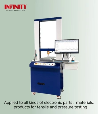 High Precision Push And Pull Testing Machine voor ±0,05 mm Verplaatsingsmetingsnauwkeurigheid