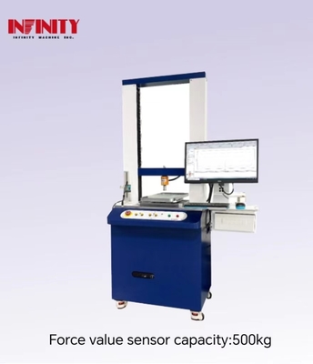 High Precision Push And Pull Testing Machine voor ±0,05 mm Verplaatsingsmetingsnauwkeurigheid