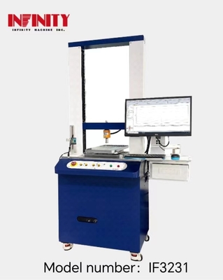 Stoot- en trekproefmachine voor materialen 1167x700x1770mm Hostgrootte 500Kg Krachtwaarde Sensorcapaciteit