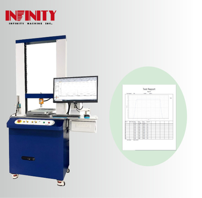 AC220V 5A 50Hz Push And Pull Testing Machine voor testsnelheid 0-1000mm/min