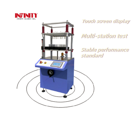Low Noise High Speed Notebook Keyboard Button Testing Machine met Panasonic servomotor