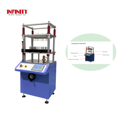 12 Belangrijkste testpatroon Continuous High-speed Button Testing Machine voor 460x320mm meetgebied