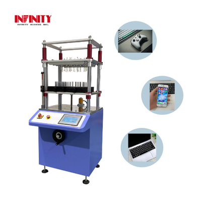 Low Noise High Speed Notebook Keyboard Button Testing Machine met Panasonic servomotor