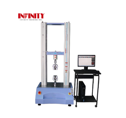 Elektronische universele testmachine met hoge precisie 0,001~500 mm/min Testsnelheid