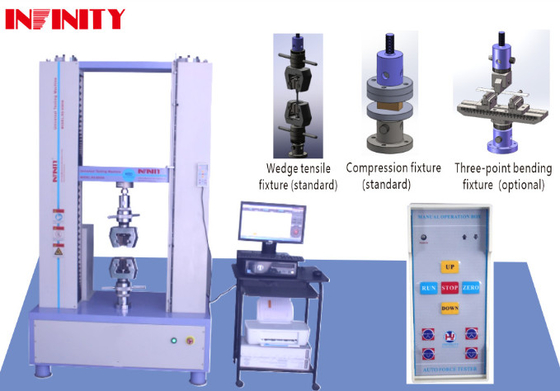 Metalen folie servo gecontroleerde universele trekproefmachine met hoge precisie explosie - Proof load cell