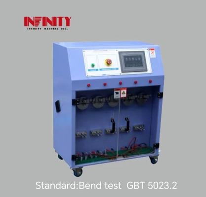 AC220V 50Hz 10A Vijf stations draad trek testmachine voor motor versnelling en vertraging tijd 45ms