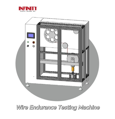 1000 kg sensorbereik draad uithoudingsvermogen testmachine met eenvoudige programmabewerking en continuïteit detectie functie