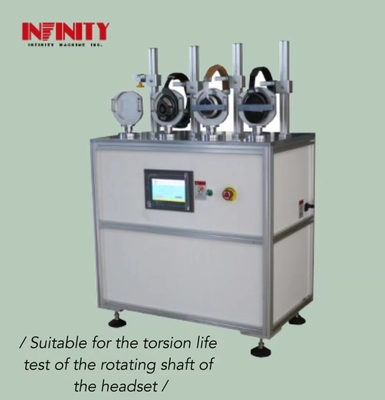 AC servomotor aandrijving koptelefoon Torsion Life Testing Machine voor nauwkeurige test hoek en rotatiesnelheid