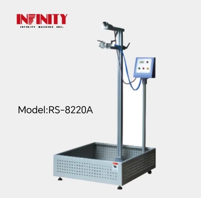 400 x 450 x 2200 mm drop ball impact tester voor acryl ball gewicht 150 g uithoudingsvermogen test