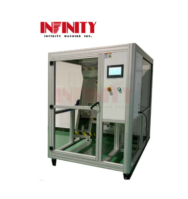 IEC60068 Acryl behuizing mobiele telefoon spoel drop impact tester 350mm drop hoogte AC220V 50Hz 5A