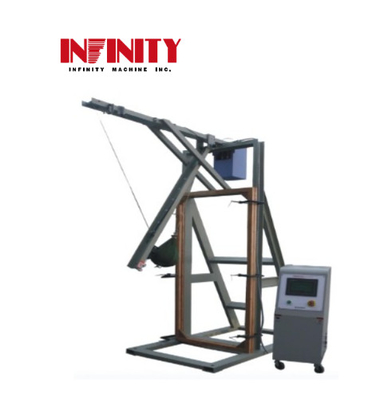 Valende kogel hanger Impact Testing Machine Veiligheid glazen in grijze kleur
