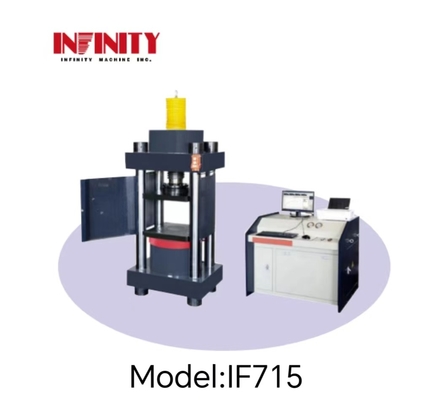 Hoogdruk Aesthetisch ontwerp Micro-electro-hydraulische servo-compressie-testmachine