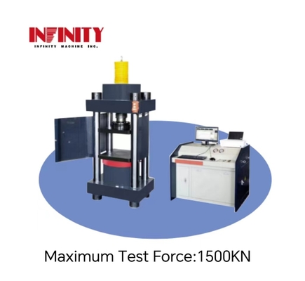 Full Digital Closed Loop Micro Electro Hydraulic Servo Compression Testing Machine voor gelijkmatig laden en onderhouden