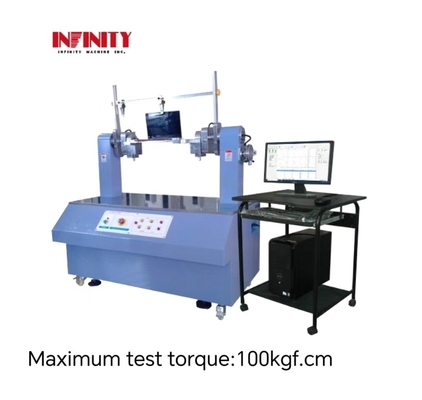 Accurate 360 graden automatische spindel testmachine met torsiestroming en testrapporten