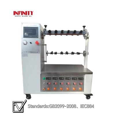 Eenvoudige werking Plug-buigproefmachine Buighoek 1~180° Verstelbaar