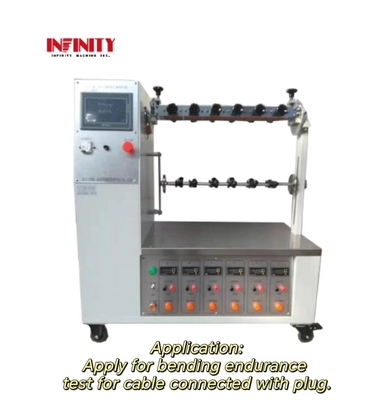 IN-8100A Plug Bending Tester 1-180° ±90° Verstelbaar gewicht van 132kg IN-8100A