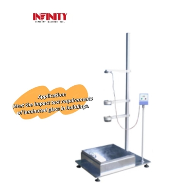 Laminated Glass Falling Ball Impact Tester ISO / DIS12542 1 12543-6 1997 AS/ NZS2208 1996 Goedgekeurd