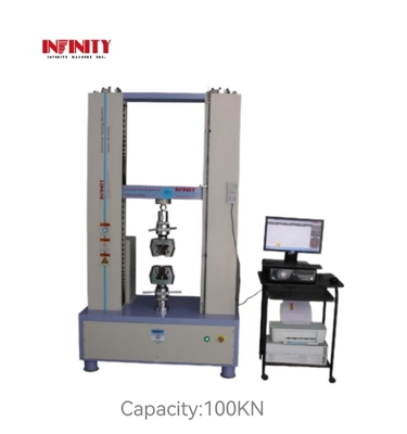 100KN High Precision Servo Controlled Universal Tensile Testing Machine voor materialen Cyclic Test