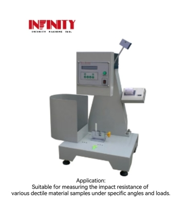 1J 2.75J 5.5J IZOD Digitaal Display Plastic Impact Testing Machine Testhoek 150°