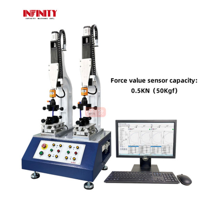 Dual Station Insertion and Extraction Force Testing Machine voor USB-interface voor computers