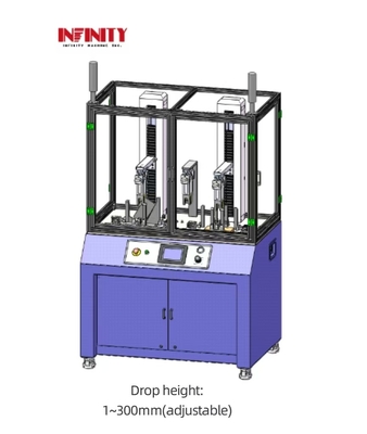 Mobiele telefoon Micro Fall Testing 6 Sides 4 Corners Herhaaldelijk licht vallen Test Machine