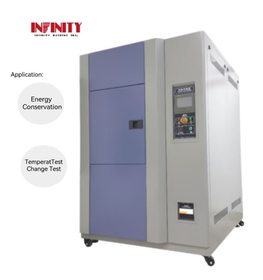 milieuvriendelijke IE31A1 serie 80L~408L programmeerbare thermische schoktestkamer voor batterijen