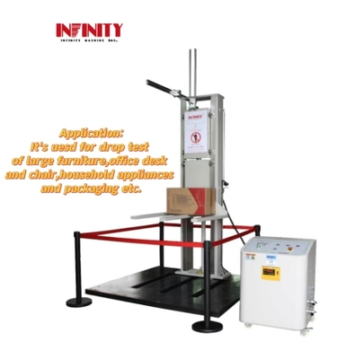 Huishoudelijke apparaten Randkant Hoek Test Verpakking Zero Drop Testing Machine