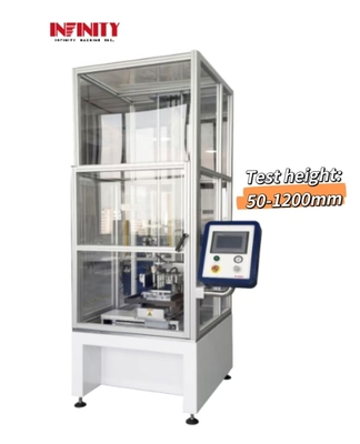 Drie-assige automatische valbal-inslagproefmachine Testhoogte 50-1200 mm