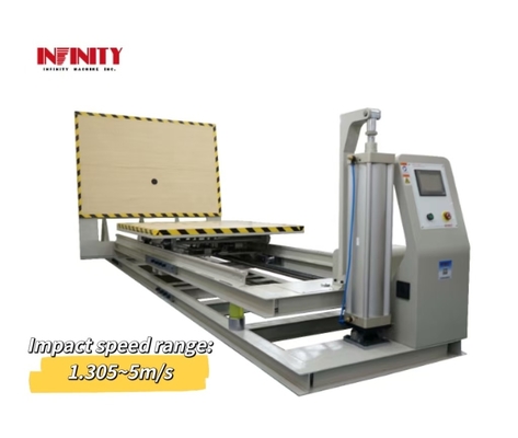 GB/T4857.11 Horizontale botstest Verpakking van het product Schuine botstestmachine