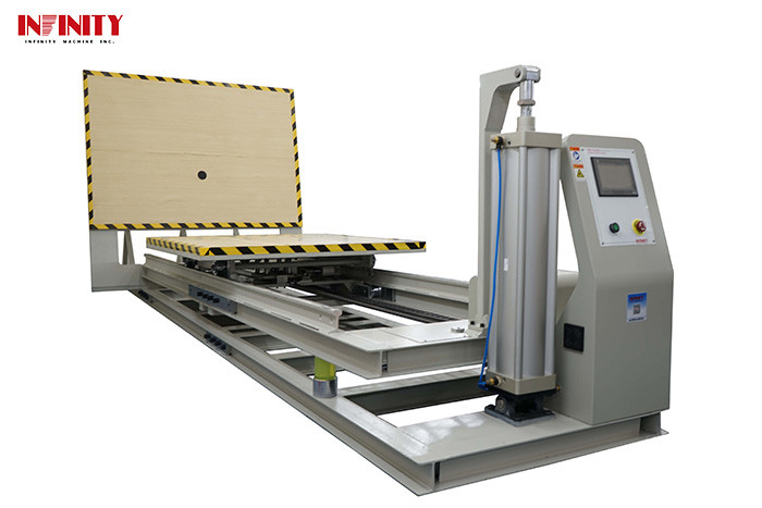 ISTA Incline Impact Tester Impact Value Test Machine voor verpakkingspallet carton Model ID6001