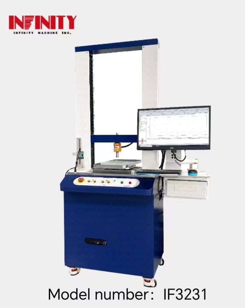 AC220V 5A 50Hz Push And Pull Testing Machine voor testsnelheid 0-1000mm/min