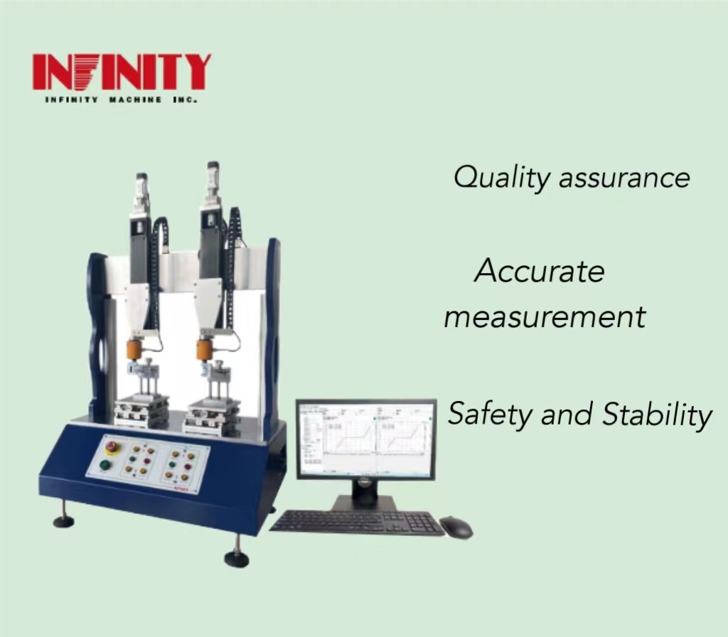 Krachtafdruk ± 0,3% Dual Station Power Adapter Swing Force Testing Machine