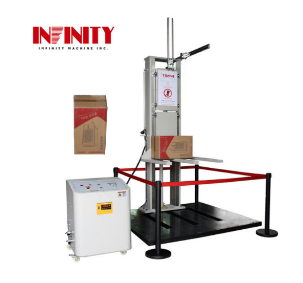 Double Track Drop Testing Machine voor grotere producten 2.5KVA AC 380V 15A